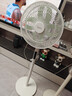 美的（Midea）【幸运草安睡1S】一级能效直流变频声控电风扇家用遥控卧室静音落地扇台式桌面抗菌大风力转页扇 实拍图