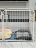 贝初众狗围栏室内宠物围栏狗笼子狗栅栏狗笼小中大型犬猫围栏狗笼折叠 120*60*60cm【适合中小型犬】 【6片】自由拼接组合围栏 加粗加密框架/无惧啃咬 实拍图