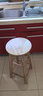 HASAYOVA 高脚凳实木吧台椅子家用酒吧高凳子前台高脚椅收银台椅子圆凳 【爆】70cm-加厚实木 实拍图