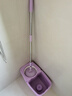 妙洁旋转拖把共2头27cm杆长130懒人家用一拖净免手洗干湿两用吸水带桶 实拍图