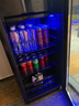 荣事达（Royalstar）冰吧冷藏柜 欧式恒温红酒柜酒店家用客厅冰箱迷你小型单门办公室保鲜展示留样茶叶饮料柜 一级能效118L【冷藏+微冷冻+蓝光灯+酒架】 实拍图