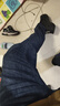 罗蒙牛仔裤男士直筒长裤新款夏季弹力休闲裤子男ZH7620X雾霾蓝薄款33 实拍图