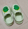 牧童儿童拖鞋夏男宝宝洞洞鞋软底女童卡通洗澡婴幼儿家居鞋奶龙绿180 实拍图