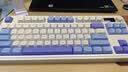 狼蛛S3187无线蓝牙有线三模键盘真机械手感键盘 RGB灯效 多功能旋钮 gasket结构f办公游戏电脑键鼠套装 烟雨蓝【三模/RGB】 实拍图