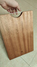 京东京造 菜板 砧案板切菜家用双面实木抗菌 【乌檀整木】40*27*2.5cm 实拍图