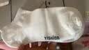 以纯（YISHion）袜子男袜100纯棉夏季新款船袜防臭袜运动袜吸汗耐磨透 3双白色-以纯旗舰 实拍图