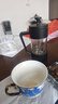 onlycook 玻璃咖啡法压壶 手冲咖啡壶 耐热玻璃咖啡过滤杯茶壶 350ml 实拍图