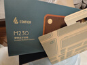 漫步者（EDIFIER）M230 高保真复古蓝牙便携音箱 桌面木质音响 立体声环绕 超长续航 木纹色 实拍图