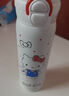 三丽鸥（SANRIO）凯蒂猫HelloKitty啵啵保温杯316不锈钢带吸管办公女生日礼物560ml 实拍图