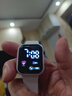 其他品牌高颜值LED手表时尚方形学生科技感超强夜光数字个性运动 太空白 实拍图