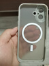 KEKLLE【肤感磁吸】适用iPhone17手机壳 苹果17保护套 磁吸磨砂防摔抗指纹镜头全包软边保护套 钛灰色 实拍图