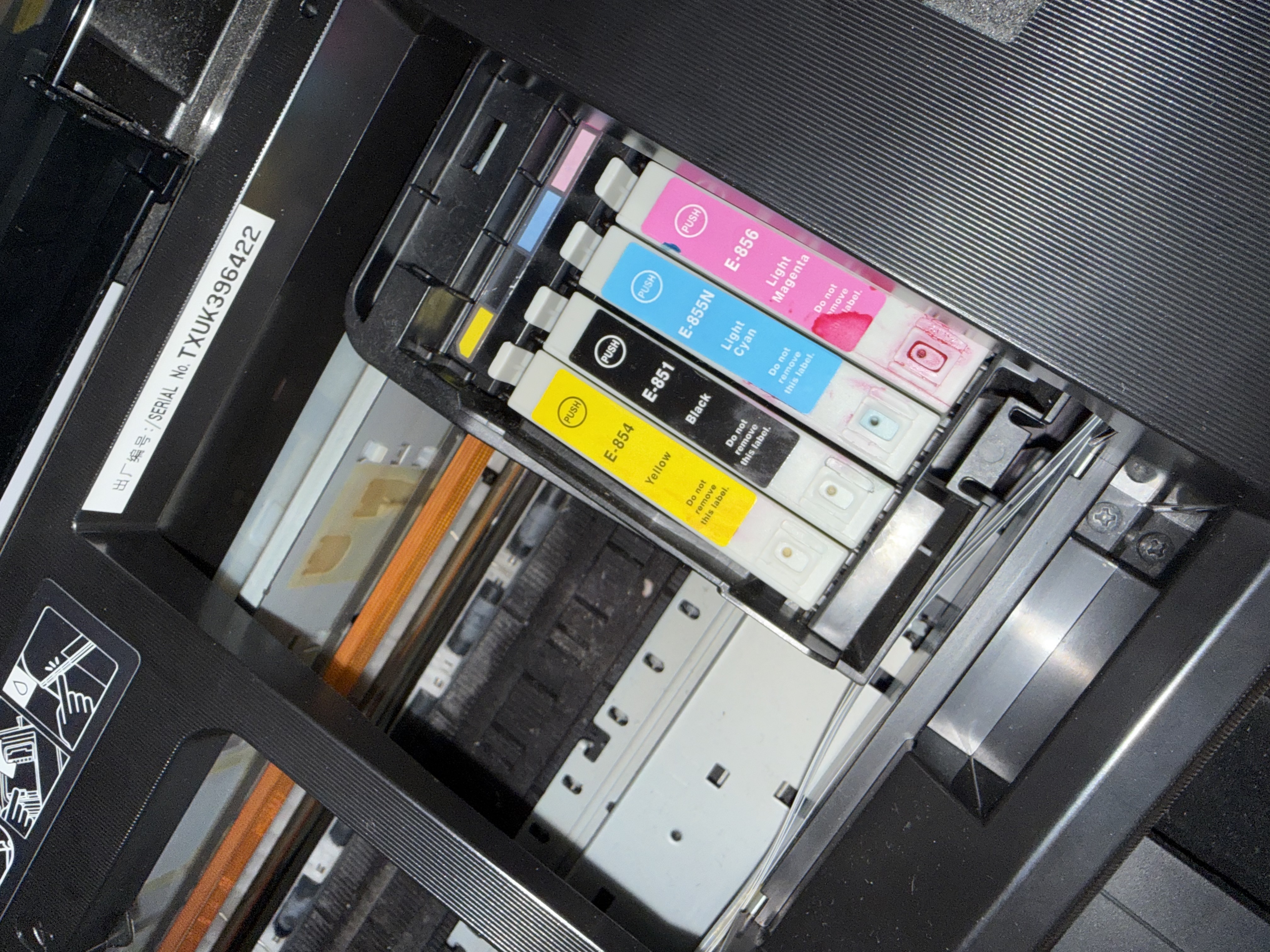 绘威r330墨盒 适用爱普生EPSON Stylus Photo R330打印机墨盒 墨水 六色套装 实拍图
