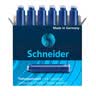施耐德（Schneider）钢笔墨囊墨水胆非碳素不堵笔德国进口欧标钢笔适用开学必备用品3盒/18支装 蓝色6603 实拍图