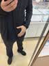 龙牙三代幻刃轻量抓绒外套男户外休闲运动机能开衫外套夹克外衣秋冬 极夜黑 M 175/96A 141-155斤 实拍图