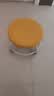 【京喜甄选】椅子万向轮美缝凳子带轮旋转擦地矮凳美甲修脚凳滑轮 儿童凳-橘色款 实拍图