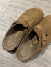 Devo软木鞋男女时尚包头鞋勃肯拖鞋新品休闲外穿拖鞋3624 黄棕反绒牛皮 42 （建议拍小一码） 实拍图