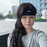 李宁（LI-NING）运动发带男女吸汗头带止汗带跑步导汗带篮球防汗头巾戴束发带头箍 实拍图
