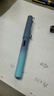 英雄（HERO） 钢笔 359B 明尖铱金男女学生初学练字三年级正姿签字（附加6支墨囊） EF尖 渐变深蓝 实拍图
