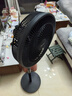 美的（Midea）【超级单品】七叶轻音立式电风扇家用柔风落地扇台式桌面小型风扇大风量节能摇头宿舍电扇 SAF30AB 实拍图