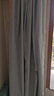 京东京造黑胶浅灰窗帘 99%全遮光窗帘布飘窗卧室遮阳帘挂钩式 宽1.5*高2米 实拍图