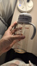 贝亲（Pigeon）自然成长翻盖直饮吸管 大童奶瓶330ml 经典款 18月+  AA278 实拍图