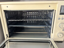 美的（Midea）35L家用多功能烘焙电烤箱 双层玻璃门/精准控温/热风烘烤/搪瓷内胆 PT3530W-D 实拍图