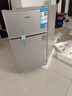 奥克斯小冰箱家用小型迷你冷藏冷冻两用出租房宿舍用节能省电寝室办公室电冰箱 【净化去味】146灰色【高效保鲜 铜管速冷】30L 实拍图