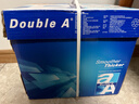 Double A  80g A4 复印纸 500张/包  5包/箱（2500张） 实拍图