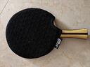 红双喜（DHS）进阶型乒乓球拍四星级横拍H4002反胶单拍附拍包+乒乓球 实拍图