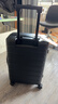 90分行李箱20英寸莱茵河经典2026新款 拉杆箱登机旅行箱密码箱暗夜黑 实拍图