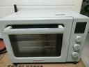 海氏（Hauswirt）C40三代电烤箱家用专业烘焙搪瓷内胆多功能大容量发酵一体机侧风机上色均匀 湖水绿 40L 实拍图