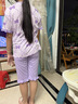 笛莎（DEESHA）【7A抑菌棉】女童春夏短袖五分裤家居服套装宝宝两件套睡衣 实拍图