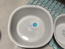 茶花 抗菌塑料盆31.3cm单只洗脸盆子儿童洗脚盆成人内裤洗衣盆 实拍图