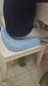 猫太子学生增高坐垫教室高中专用屁垫座椅儿童透气久坐神器记忆棉板凳蓝 实拍图
