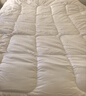 富安娜 舒暖 纤维被子冬季被芯 双人冬厚被 约6.3斤 203*229cm 白色 实拍图