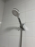 九牧（JOMOO）增压花洒喷头除垢手持淋浴喷头软管套装家用加压洗澡淋雨莲蓬头 一键止水增压花洒喷头+1.5米软管 实拍图