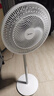 美的（Midea）【品质推荐】七叶轻音柔风电风扇/家用省电落地扇/台式电扇/广角摇头节能宿舍小型风扇 SAE35CA 实拍图