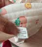 婧麒（JOYNCLEON）婴儿夏季薄款提花连体衣男女宝宝长袖空调服新生儿打底哈衣服 提花粉长袖+提花黄长袖 59cm 实拍图