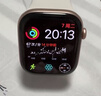 Apple/苹果 Watch S11 智能手表GPS+蜂窝款42毫米玫瑰金色铝金属表壳淡桃粉色运动型表带S/M MF984CH/B 实拍图