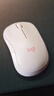 罗技（Logitech）M221轻音鼠标 无线鼠标 办公鼠标 对称鼠标 带无线微型接收器 茱萸粉 实拍图