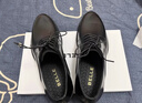百丽男鞋通勤商务正装皮鞋牛皮真皮鞋A0917 黑色-内增高5.5cm 41 实拍图