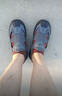 意迪森夏季正品透气涉水溯溪凉鞋男士镂空沙滩鞋网面包头鞋 灰色 44 实拍图