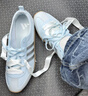 adidas「冰淇淋T头鞋」VS JOG 2.0薄底运动鞋男女阿迪达斯轻运动   浅天蓝/金属银/亮白 (推荐女生选小半码)   38 晒单实拍图
