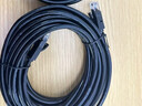 绿联超六类网线 CAT6A类万兆成品网线 家用电脑网络宽带工程跳线8芯双绞线兼容千兆2.5g 黑色30米55166 实拍图