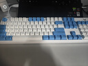 雷柏（Rapoo）V500PRO白蓝升级款 104键有线背光机械键盘 PBT双色键帽电脑办公游戏全键无冲可编程键盘 红轴 实拍图