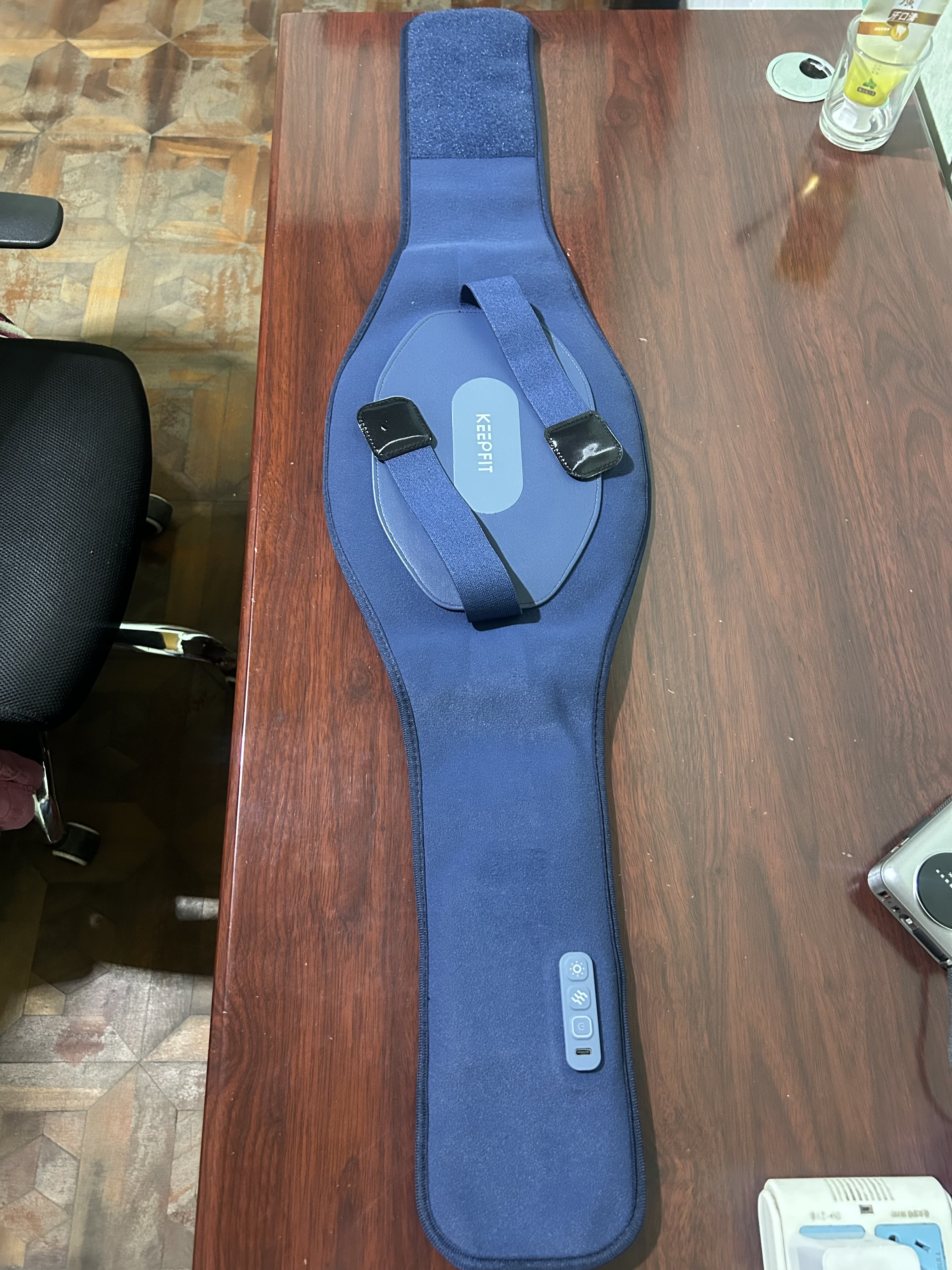 科普菲暖宫腰带姨妈神器腰部热敷按摩仪器电加热护腰带腰部振动腰肌劳损W14S 实拍图