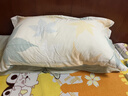 水星家纺枕套全棉枕头套100%纯棉精梳棉枕头罩一对装双人家用48x74cm 实拍图