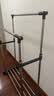 美丽雅晾衣架落地不锈钢晒衣架阳台可移动双杆挂衣架卧室内衣帽架置物架 实拍图
