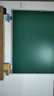 得力 120*90cm双面磁性可擦挂式白板/黑板/粉笔绿板/写字板 家用儿童教学办公黑板7865B 实拍图