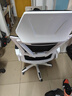 锦汐 电脑椅家用办公椅子靠背人体工学椅学习转椅老板座椅游戏电竞椅 【可后躺-2026焕新款】白框黑网 实拍图